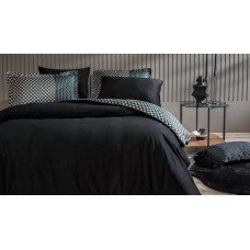 КПБ CIFT KISILIK BRONTE KADIFE SATEN NEVRESIM TAKIMI - SIYAH КПБ CIFT KISILIK BRONTE KADIFE SATEN NEVRESIM TAKIMI - SIYAH