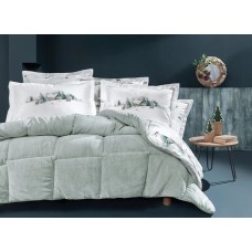 КПБ CIFT KISILIK KELSEY TRIOLA SET - YESIL КПБ CIFT KISILIK KELSEY TRIOLA SET - YESIL