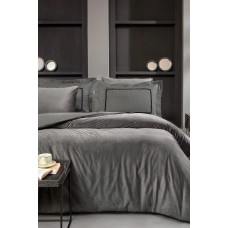 КПБ CIFT KISILIK XL PIETRO KADIFE SATEN NEVRESIM TAKIMI - ANTRASIT КПБ CIFT KISILIK XL PIETRO KADIFE SATEN NEVRESIM TAKIMI - ANTRASIT