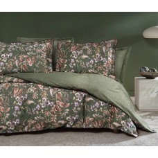 КПБ CIFT KISILIK XL OLENDER RANFORCE NEVRESIM TAKIMI - YESIL