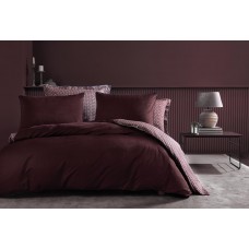 КПБ CIFT KISILIK LISA KADIFE SATEN NEVRESIM TAKIMI - BORDO