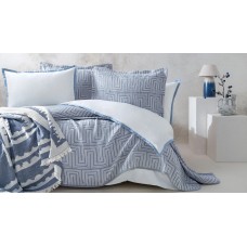 КПБ CIFT KISILIK HARLOW INFINITY SET - INDIGO КПБ CIFT KISILIK HARLOW INFINITY SET - INDIGO