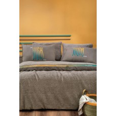 КПБ CIFT KISILIK COVERME HIGH BATTANIYE NEVRESIM TAKIMI - KAHVERENGI КПБ CIFT KISILIK COVERME HIGH BATTANIYE NEVRESIM TAKIMI - KAHVERENGI