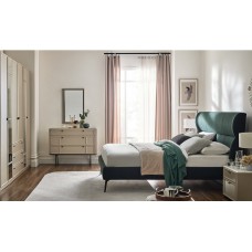 Кровать AGATA 180х200 (KOYU YESIL)