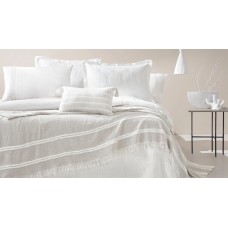 КПБ CIFT KISILIK NOLA INFINITY SET - BEYAZ